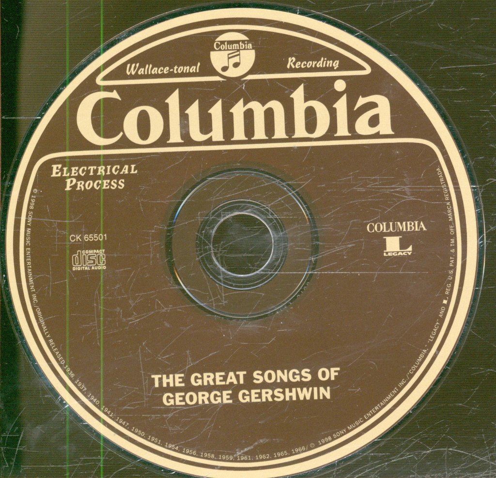 Various Artists - Great Songs Of George Gershwin - Cd