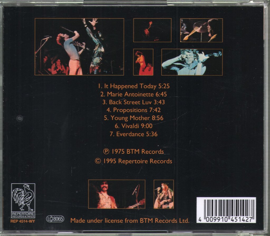 Curved Air - Live - Cd