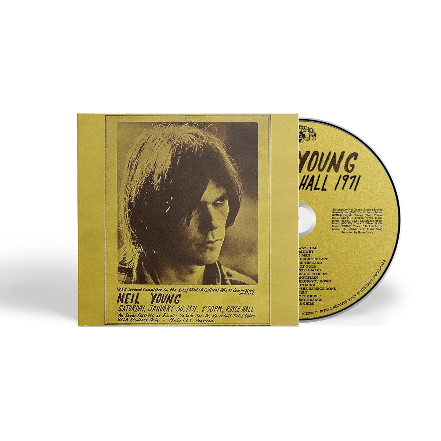 Neil Young - Royce Hall 1971 - Cd