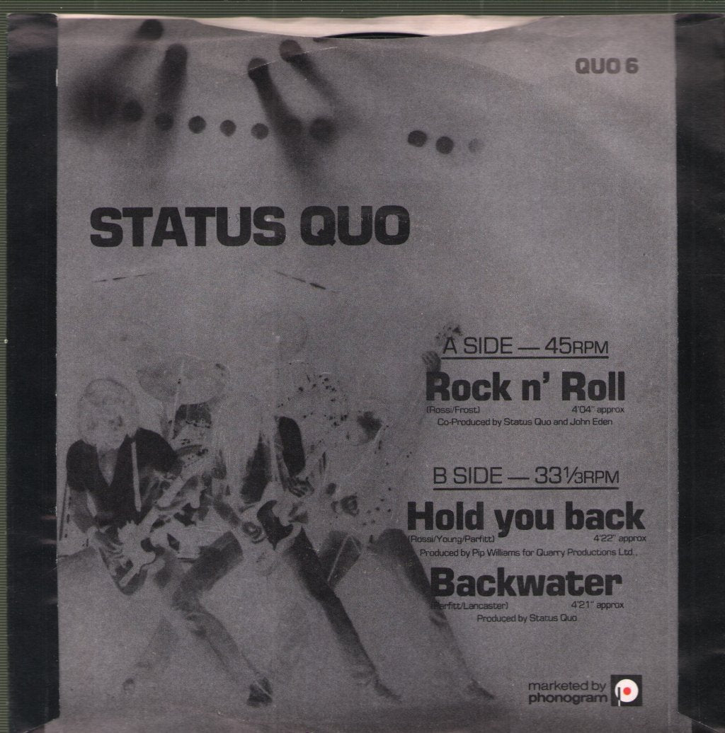Status Quo - Rock N Roll - 7 Inch