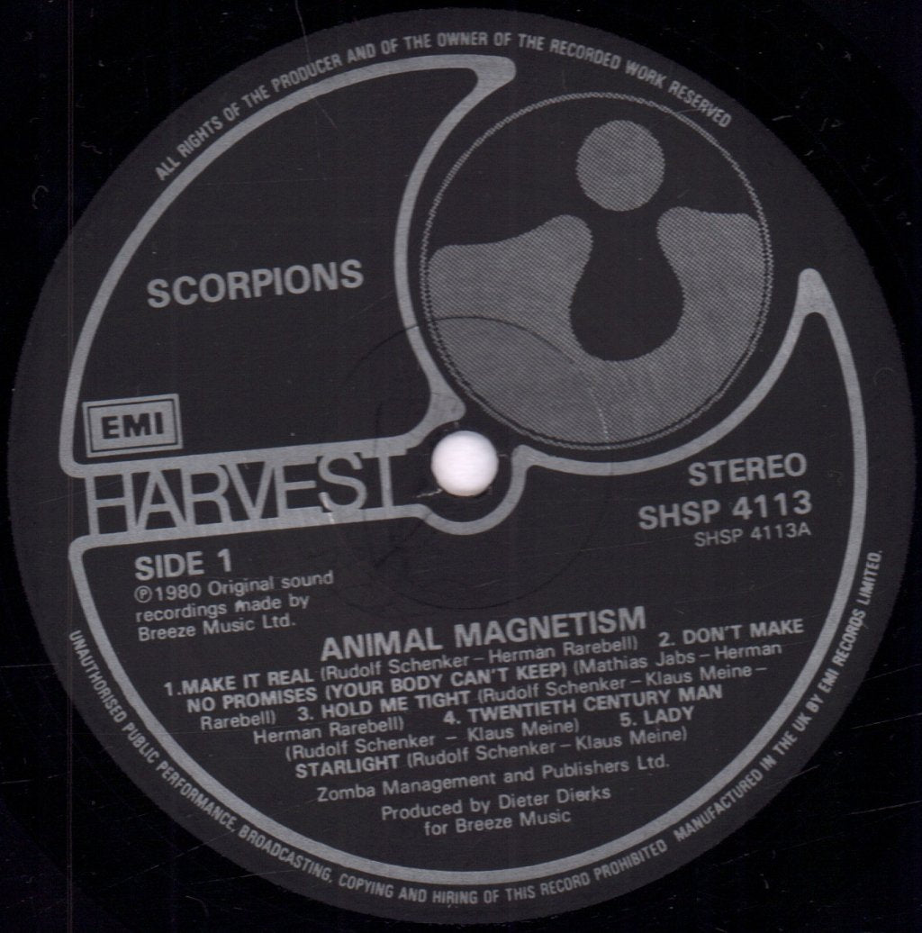 Scorpions - Animal Magnetism - Lp