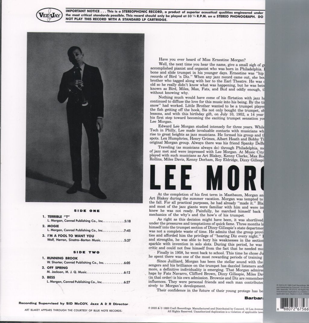 Lee Morgan - Here's Lee Morgan - Lp