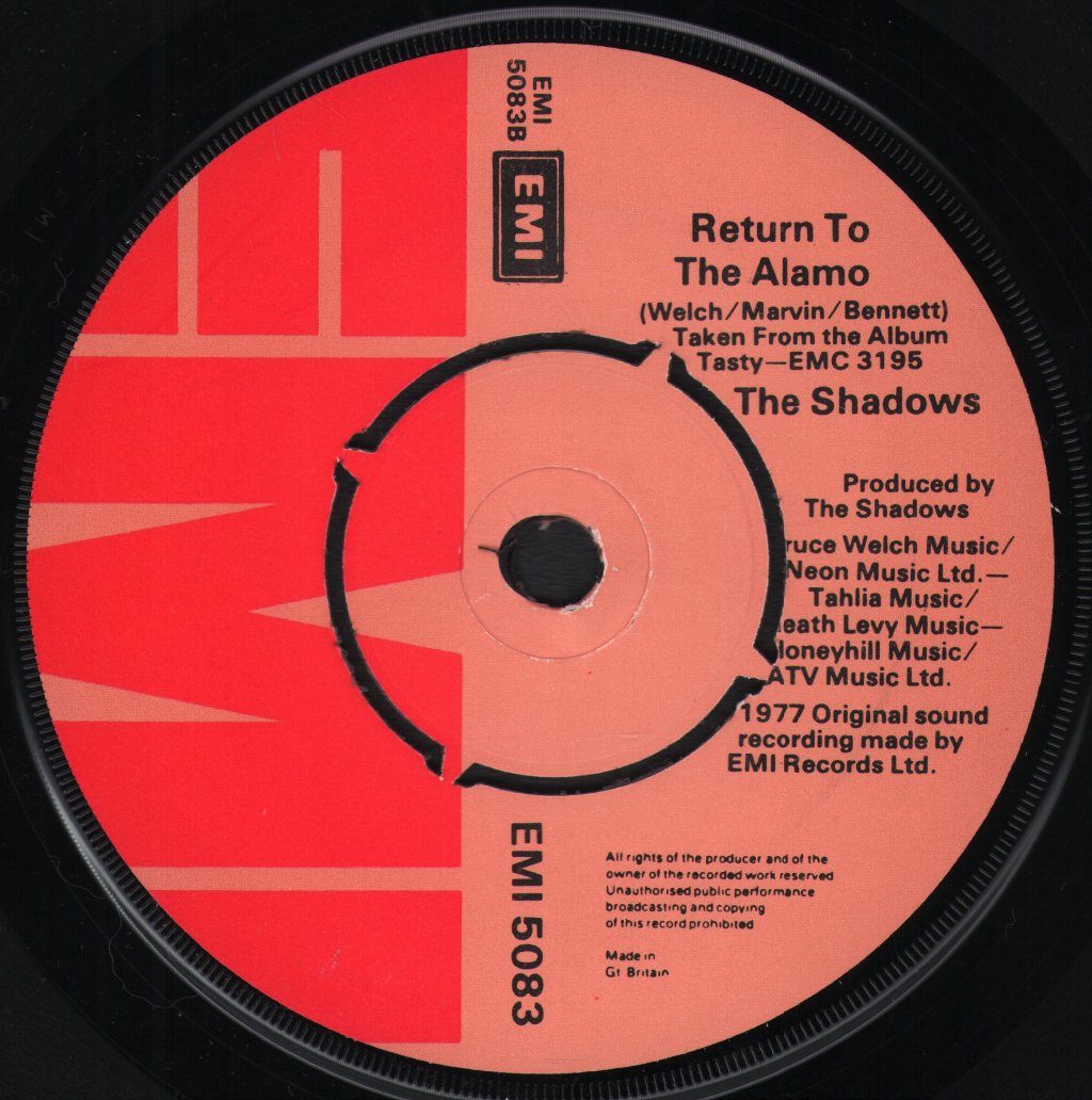 Shadows - Heart Of Glass - 7 Inch
