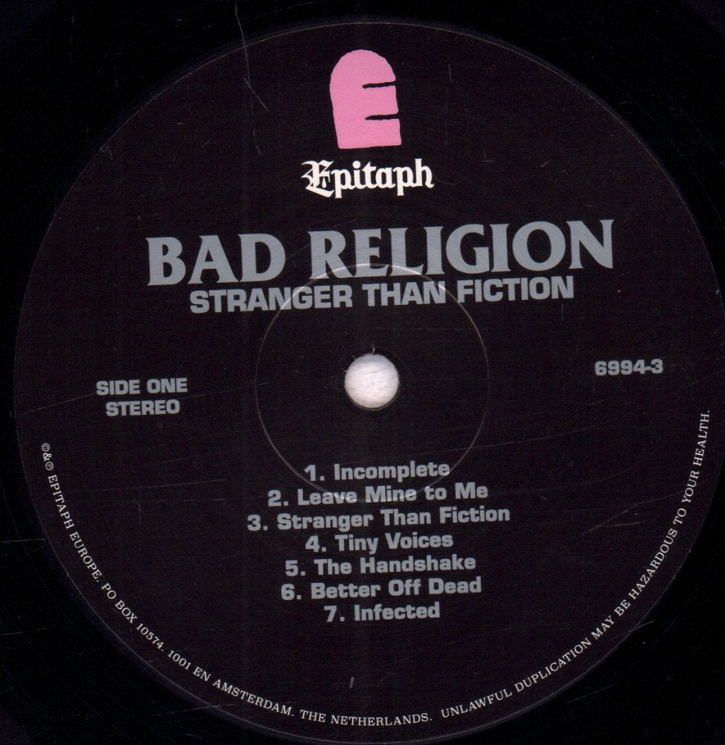 Bad Religion - Stranger Than Fiction - Lp