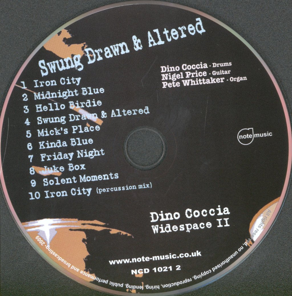 Dino Coccia Widespace II - Swung Drawn & Altered - Cd