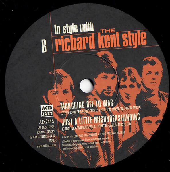 Richard Kent Style - In Style With The Richard Kent Style EP - 7 Inch