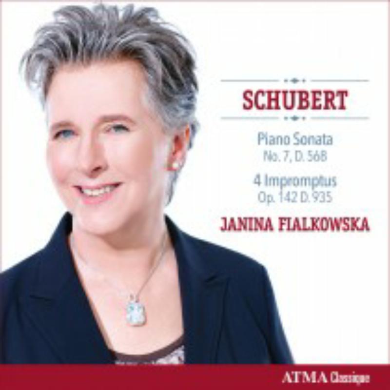 Janina Fialkowska - Schubert: Piano Sonata No. 7 D. 568, 4 Impromptus Op. 142 D. - Cd