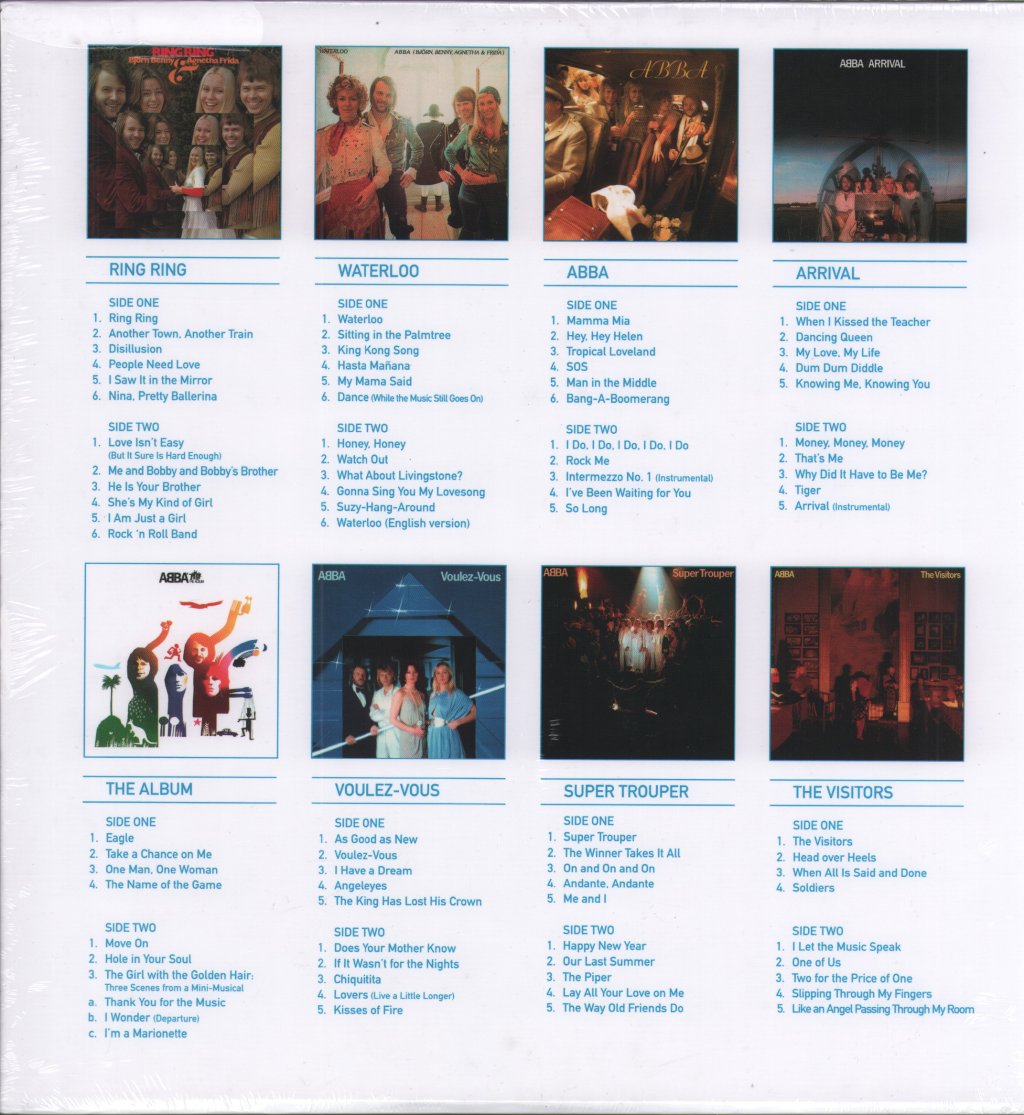 ABBA - Studio Albums - Lp Set