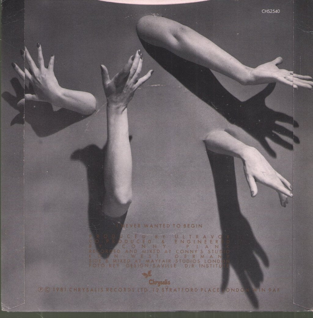 Ultravox - Thin Wall - 7 Inch