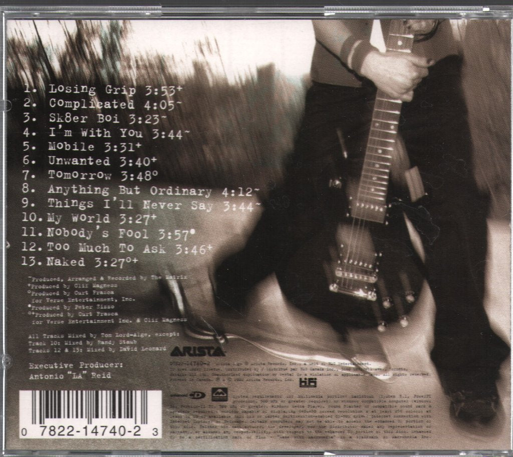 Avril Lavigne - Let Go - Cd