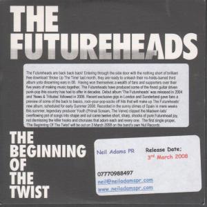 Futureheads - Beginning Of The Twist - Cd