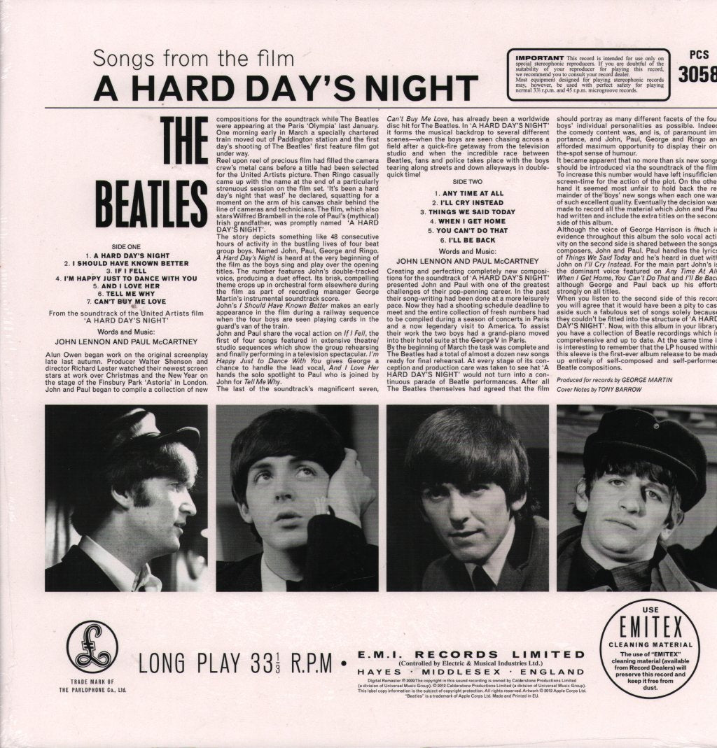 Beatles - A Hard Day's Night (National Album Day 2024) - Lp