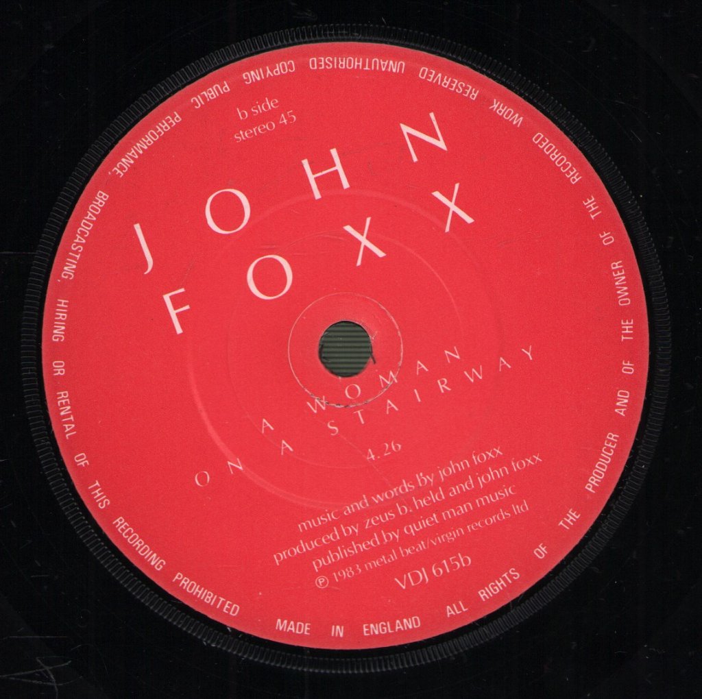John Foxx - Your Dress - 7 Inch