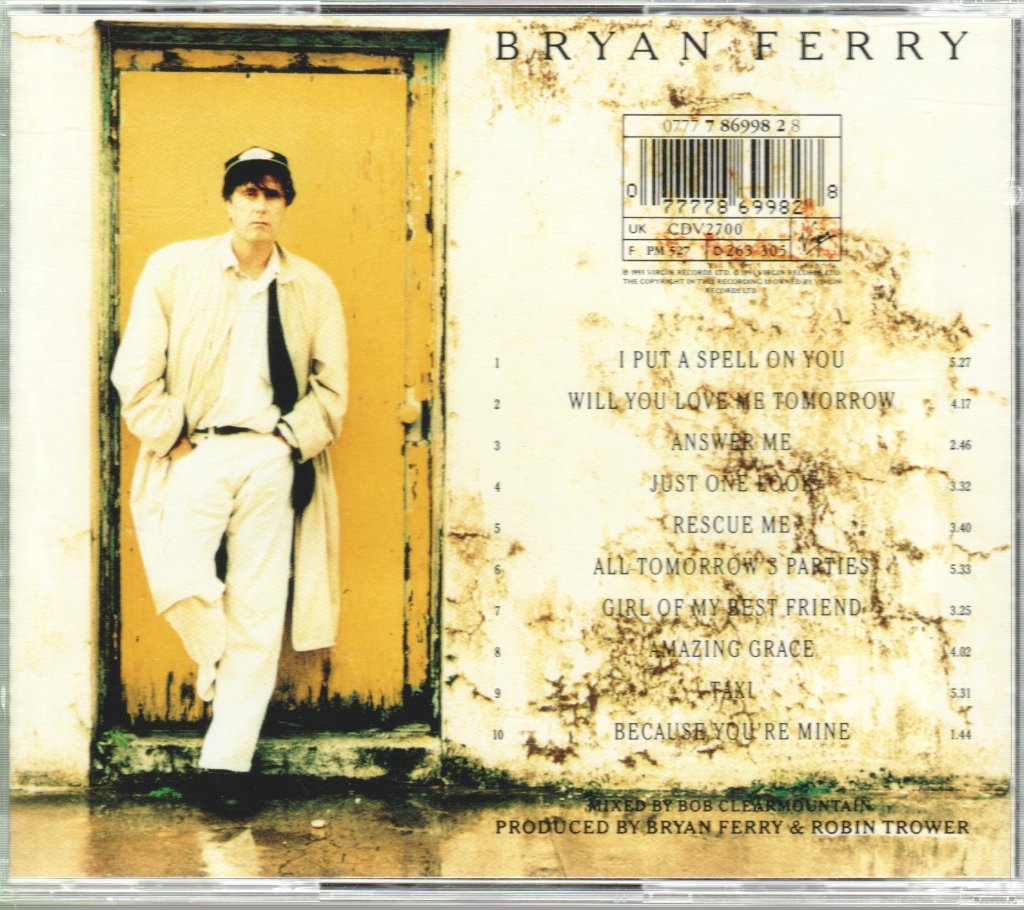 Bryan Ferry - Taxi - Cd