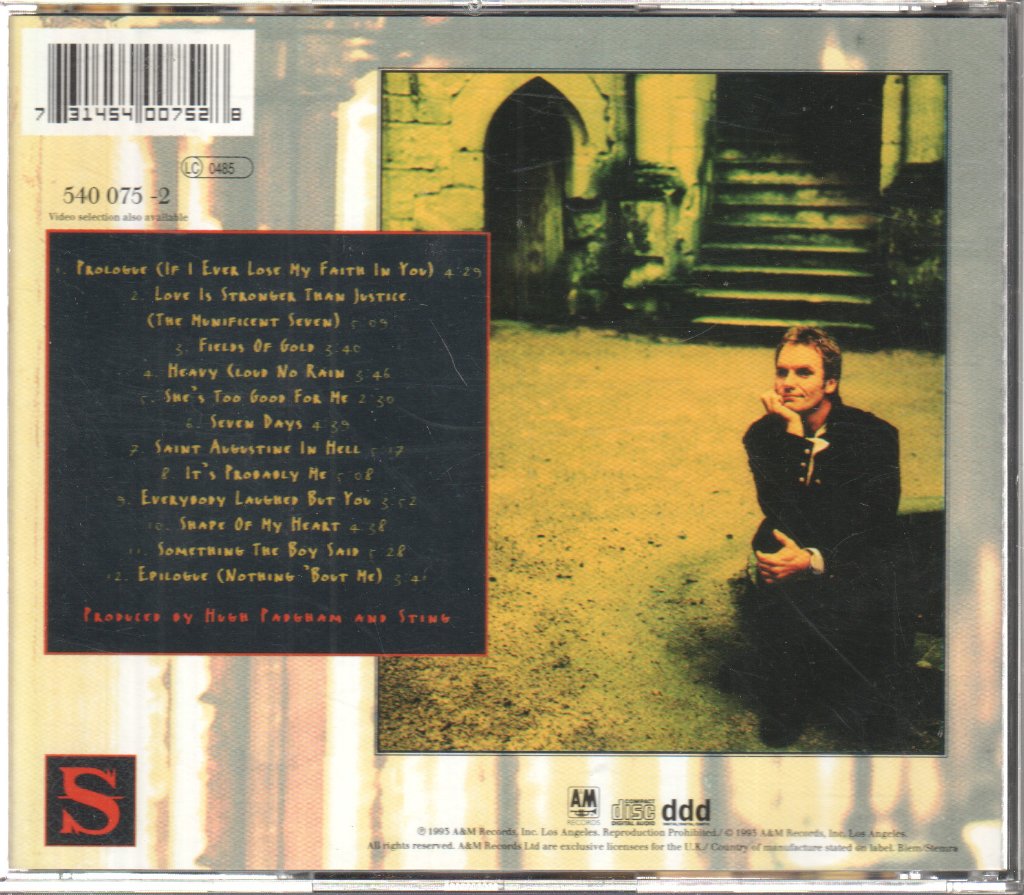 Sting - Ten Summoner's Tales - Cd