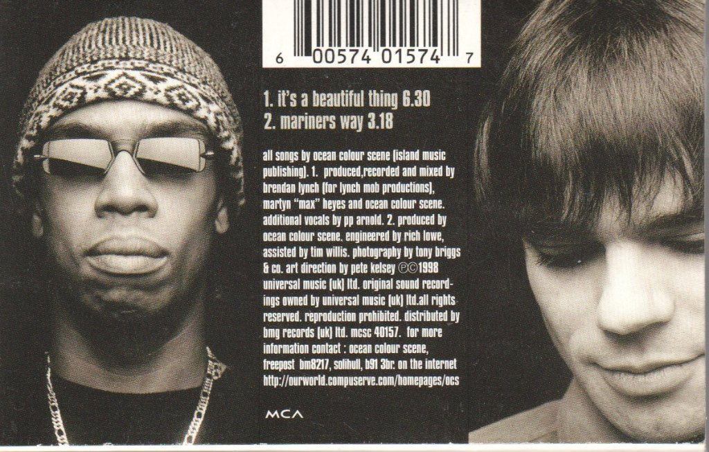Ocean Colour Scene With Pp Arnold - It's A Beautiful Thing - Cassette