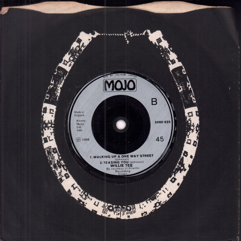 Willie Tee - Thank You John - 7 Inch