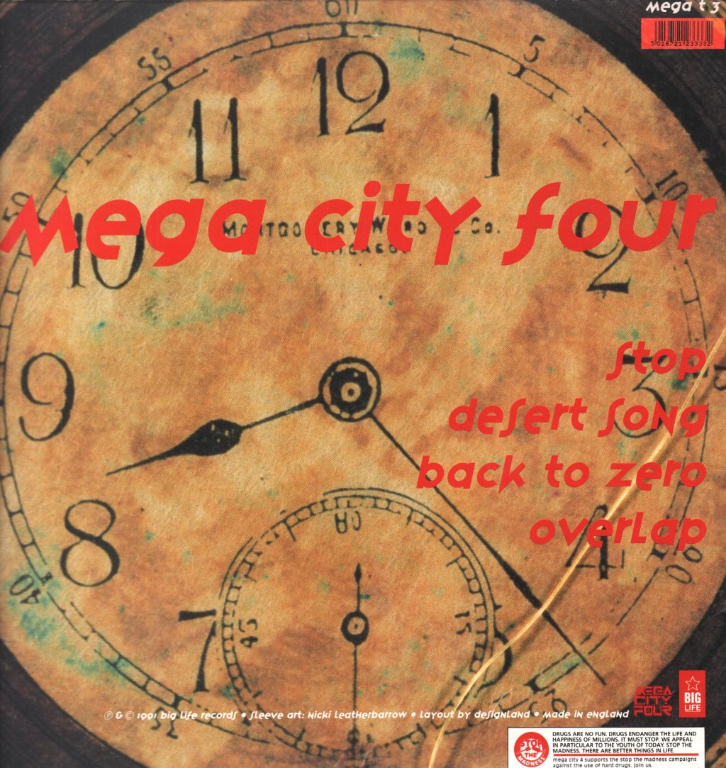Mega City Four - Stop - 12 Inch