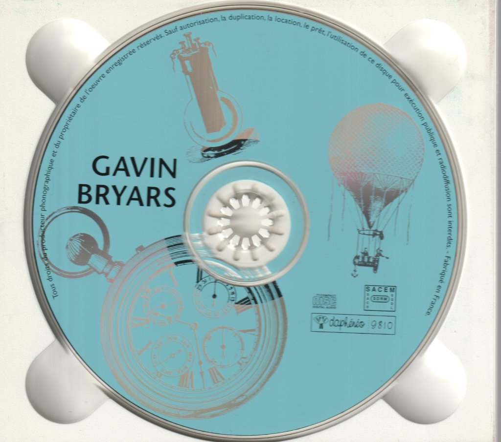 Gavin Bryars - allegrasco alaric I or II three elegies - Cd