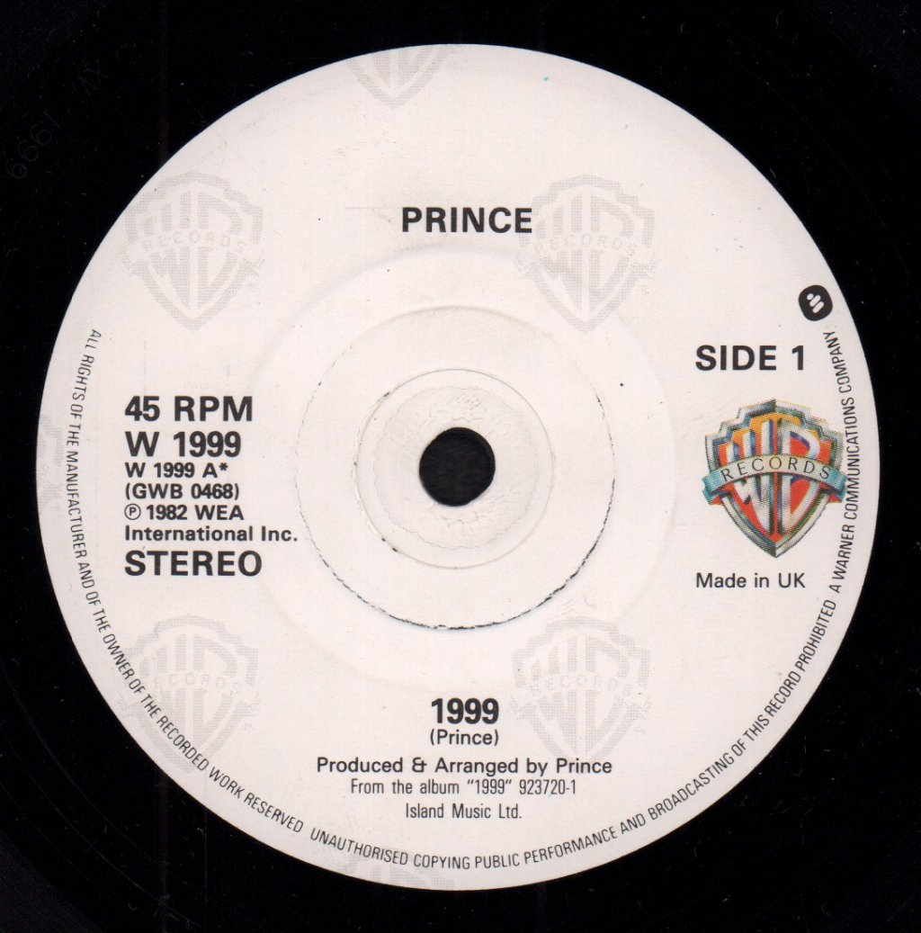 Prince - 1999 - 7 Inch