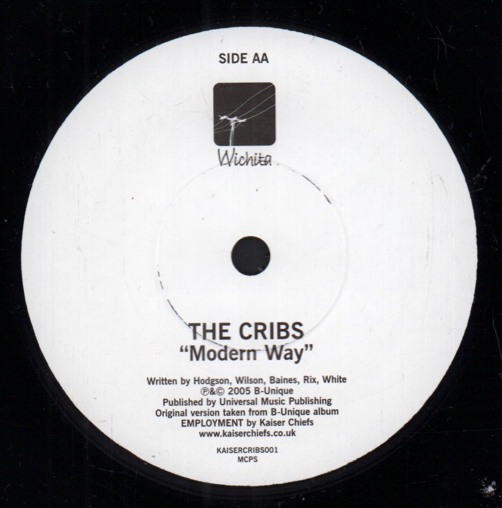 Kaiser Chiefs/Cribs - Another Number/Modern Way - 7 Inch