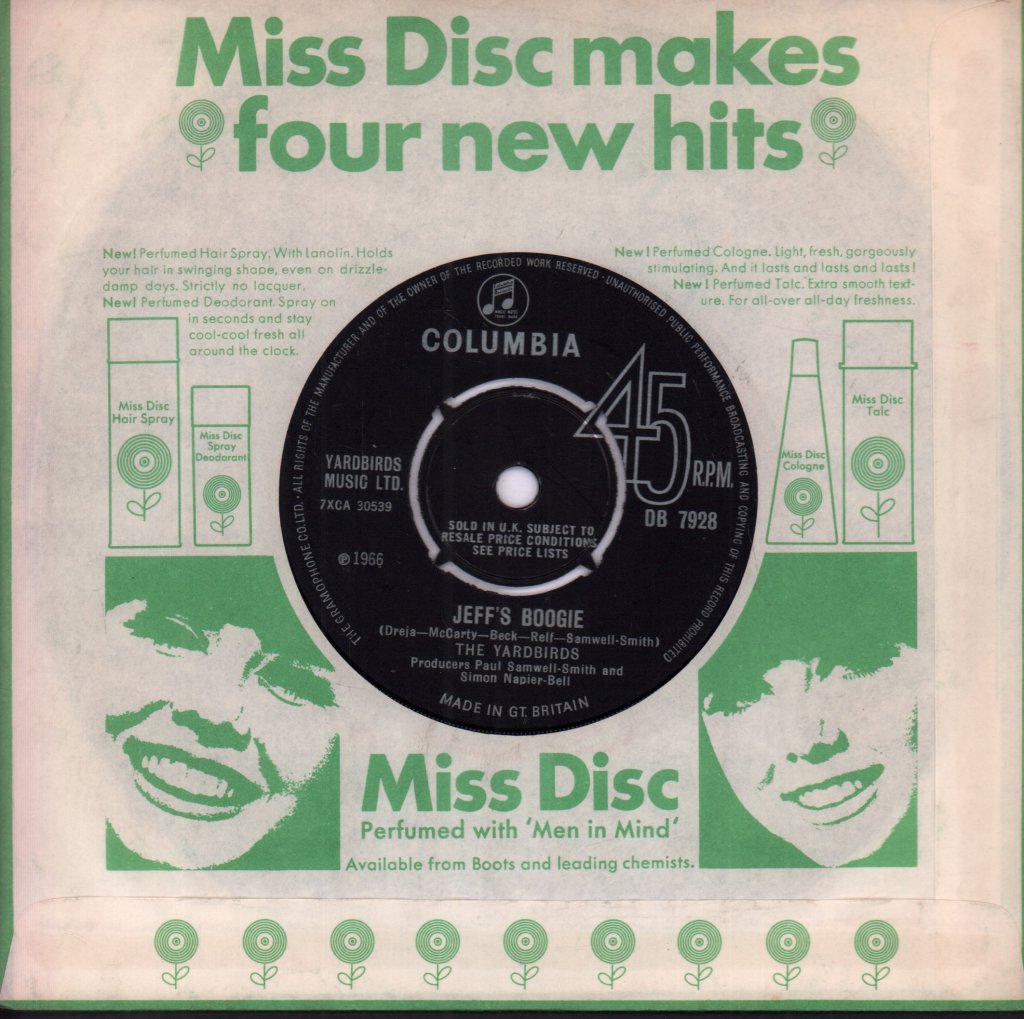 Yardbirds - Over Under Sideways Down - 7 Inch