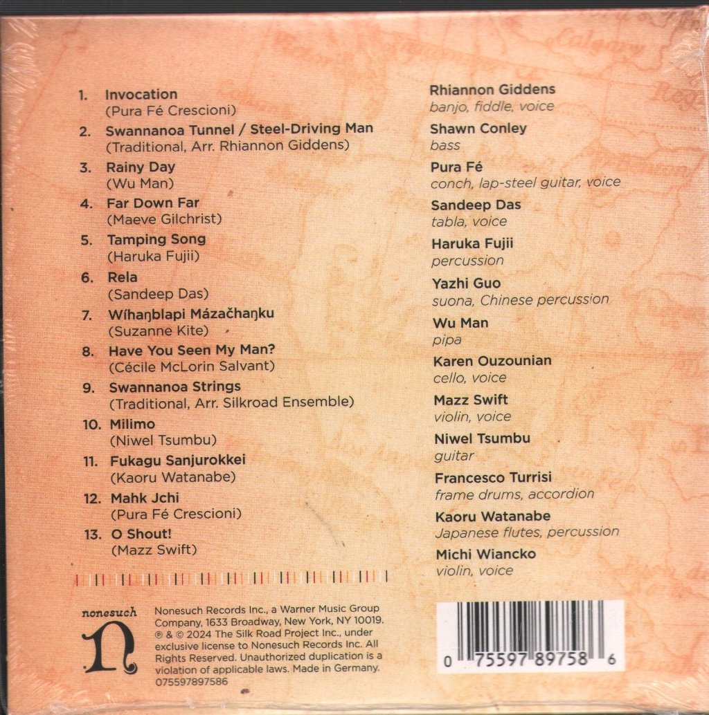 Silkroad Ensemble and Rhiannon Giddens - American Railroad - Cd