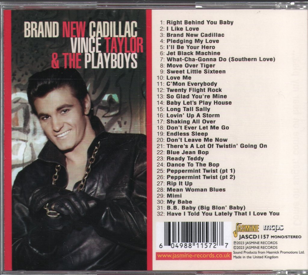 Vince Taylor And His Playboys - Brand New Cadillac - Cd