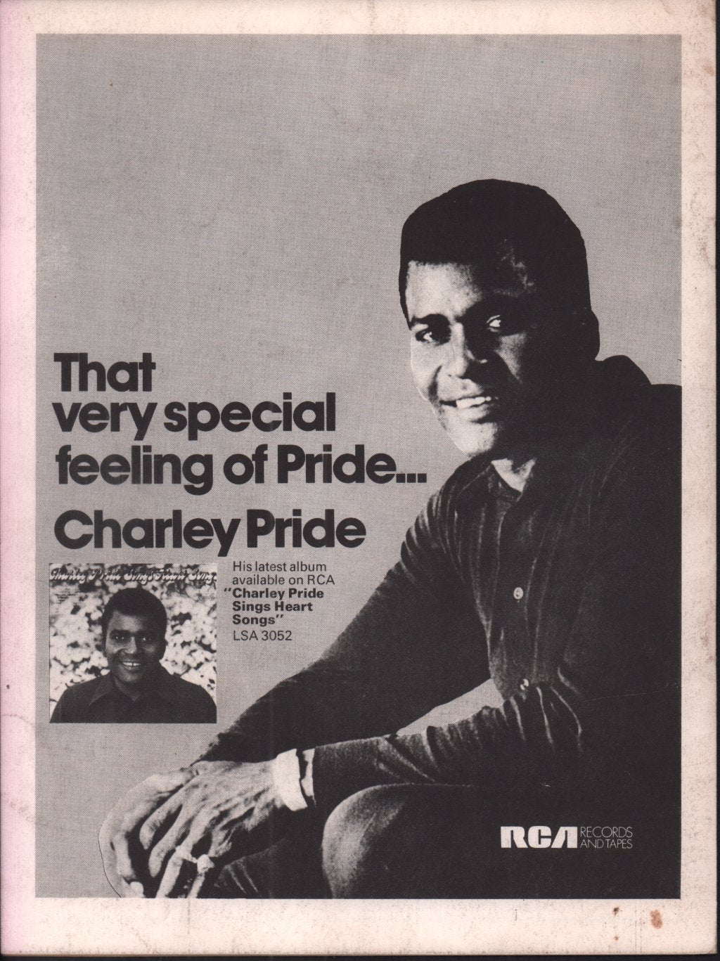 Charley Pride - souvenir programme - Tour Programme