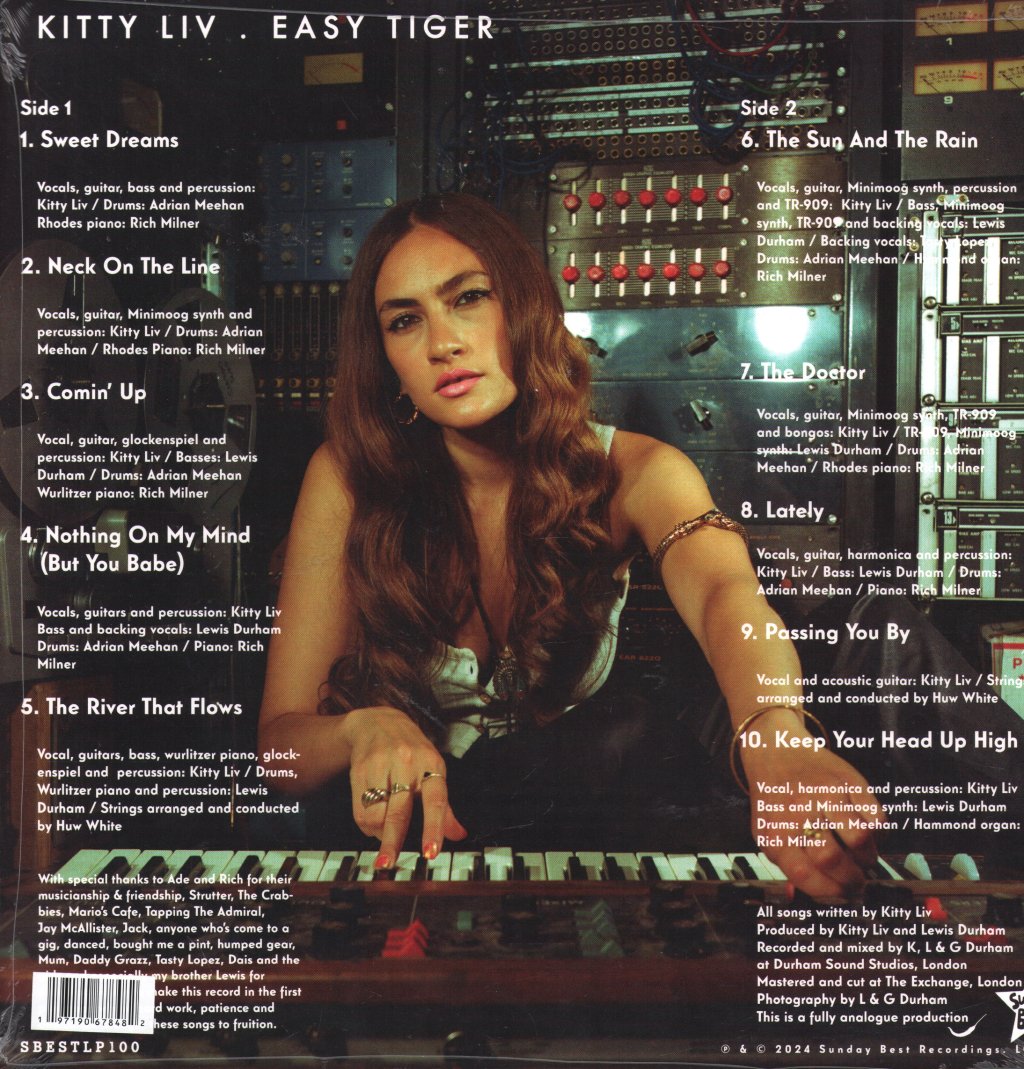 Kitty Liv - Easy Tiger - Lp