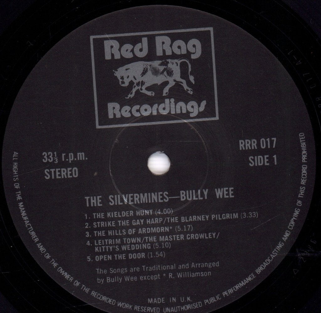 Bully Wee Band - Silvermines - Lp