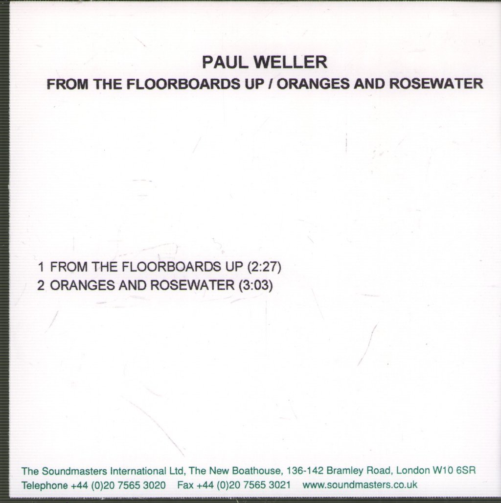 Paul Weller - From The Floorboards Up/Oranges And Rosewater - Cd