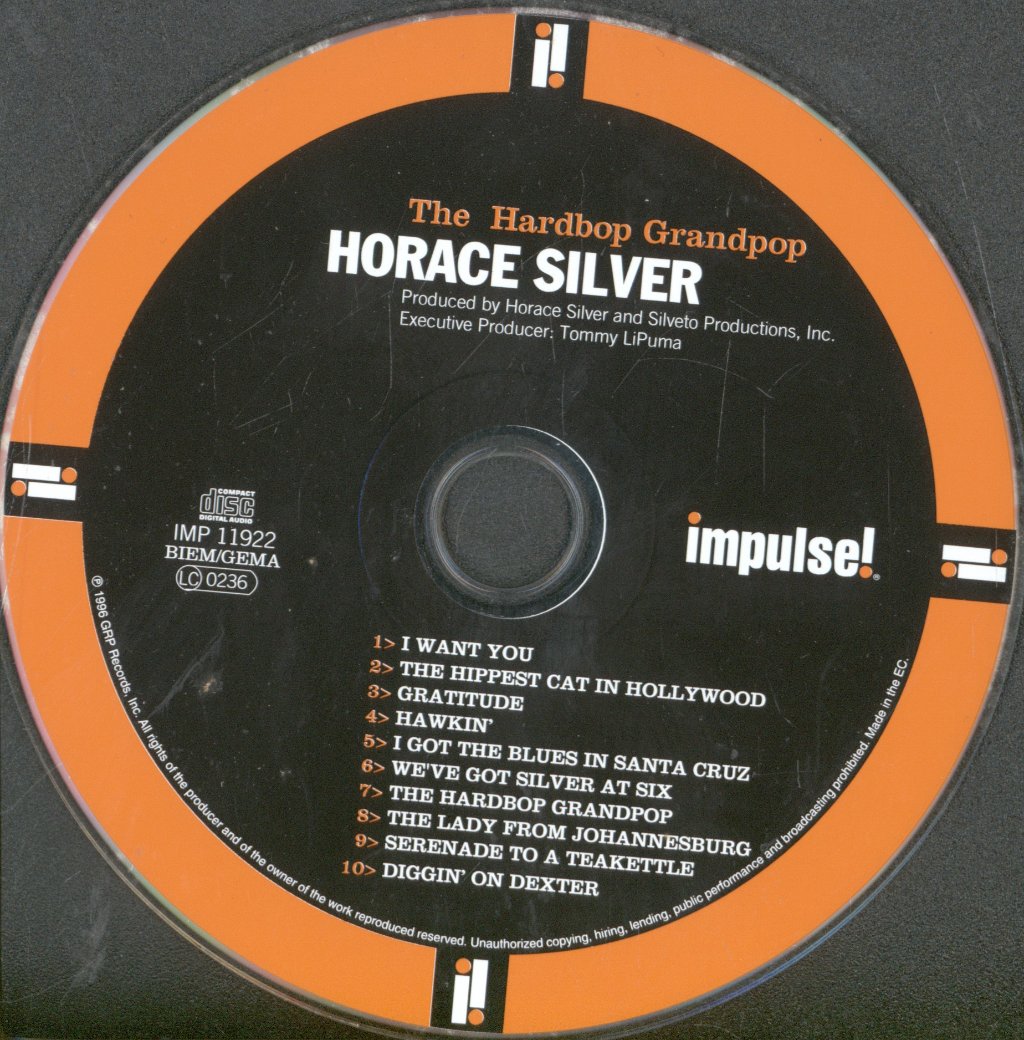 Horace Silver - Hardbop Grandpop - Cd
