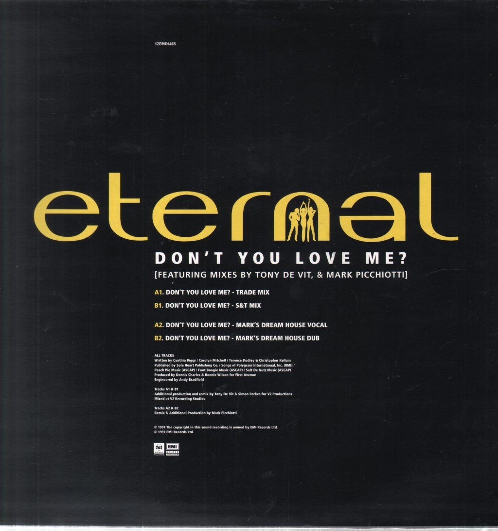 Eternal - Don't You Love Me - Double 12 Inch