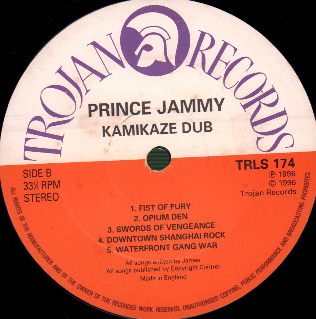 Prince Jammy - Kamikazi Dub - Lp