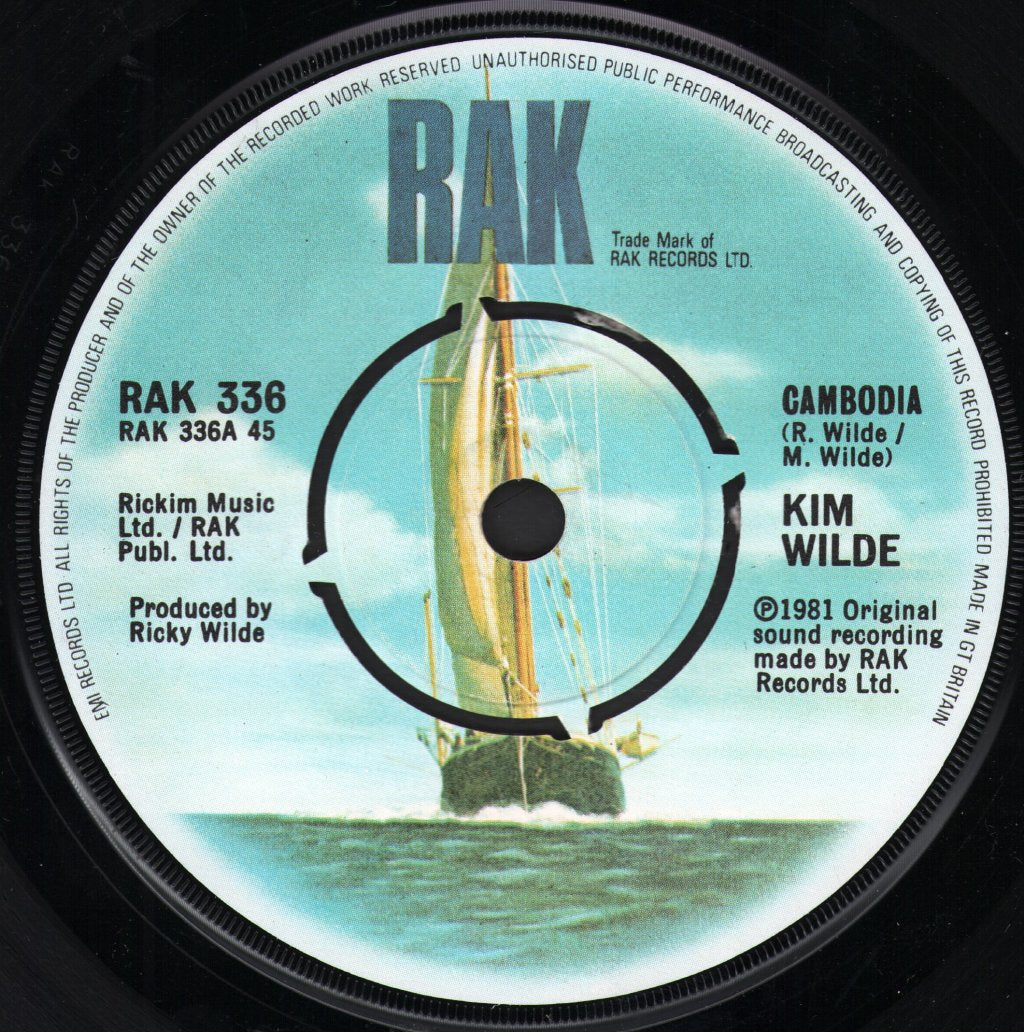 Kim Wilde - Cambodia - 7 Inch