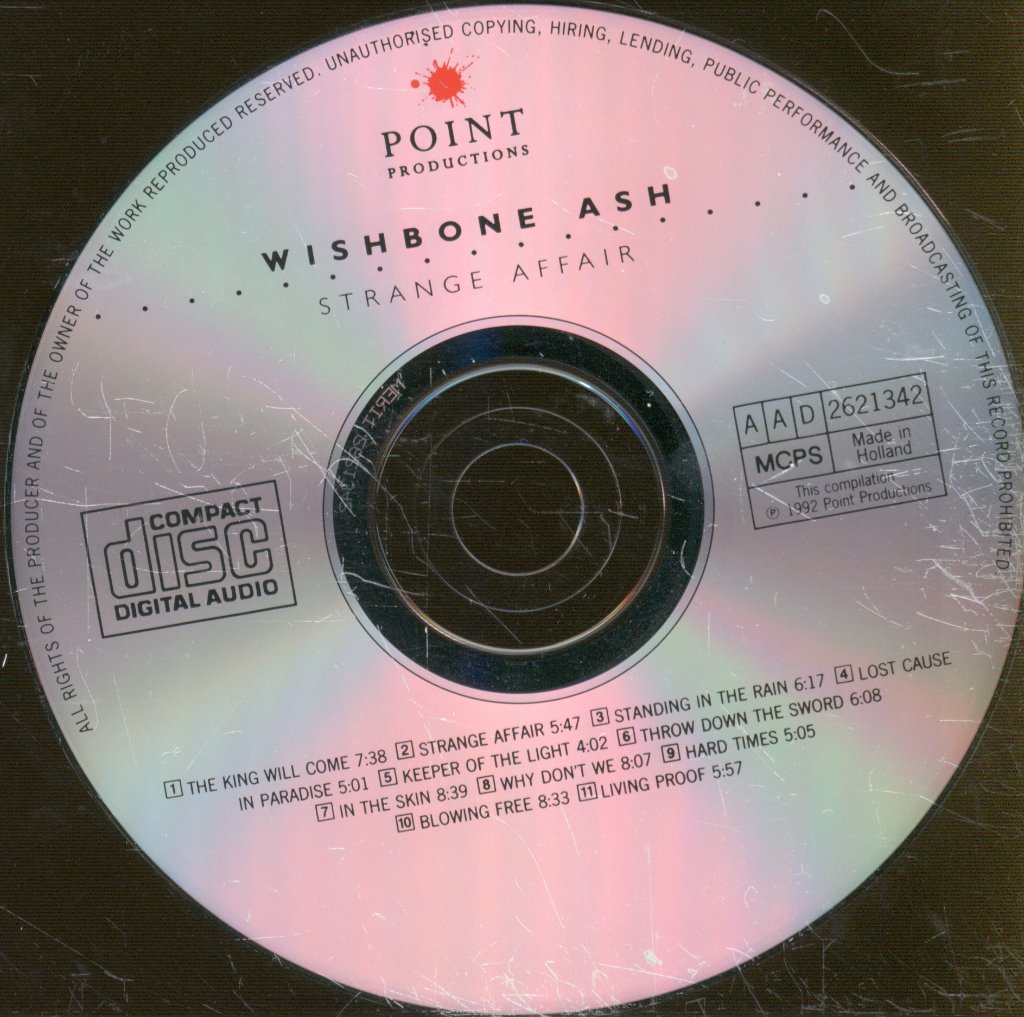 Wishbone Ash - Strange Affair - Cd