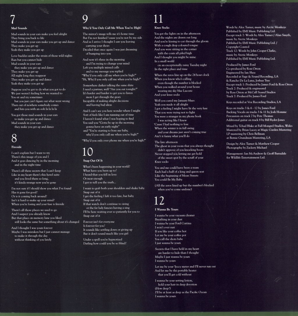 Arctic Monkeys - Am - Lp