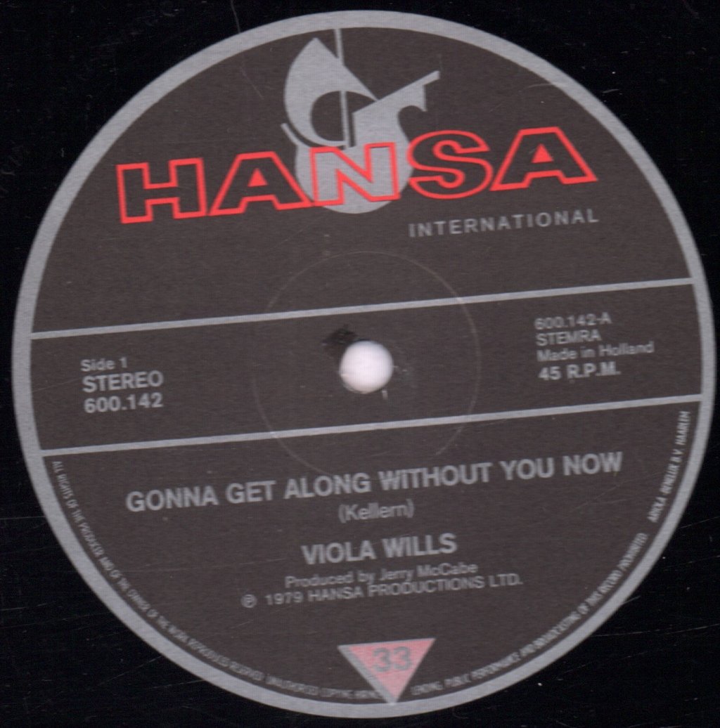 Viola Wills - Gonna Get Along Without You Now - 12 Inch