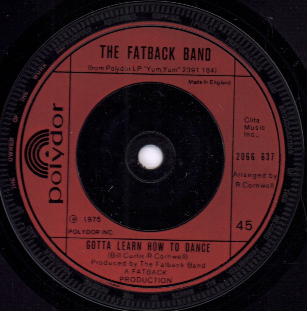 Fatback Band - Are You Ready Do The Bus Stop - 7 Inch