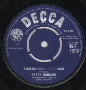 Bryan Johnson - Looking High High High - 7 Inch