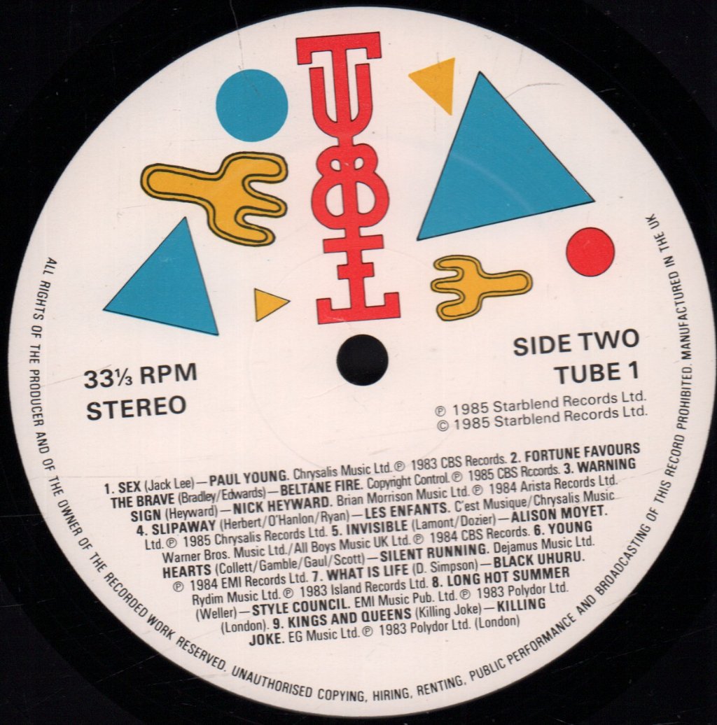 Various Artists - Tube - Lp