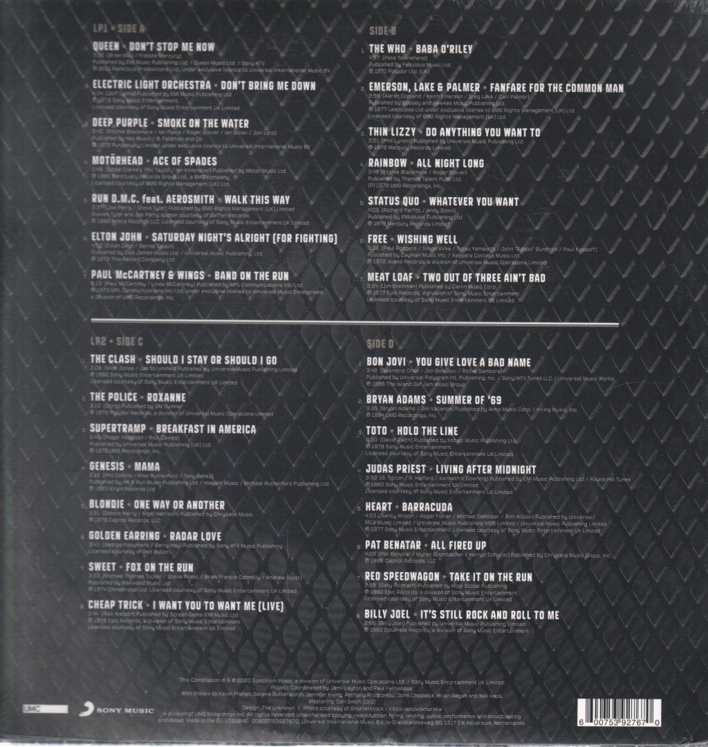Various Artists - Rock Album - Double Lp
