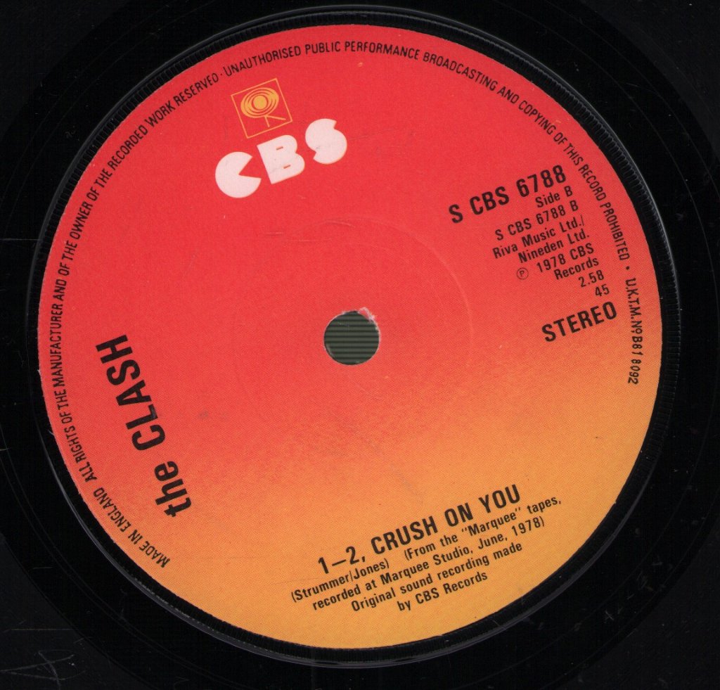Clash - Tommy Gun - 7 Inch