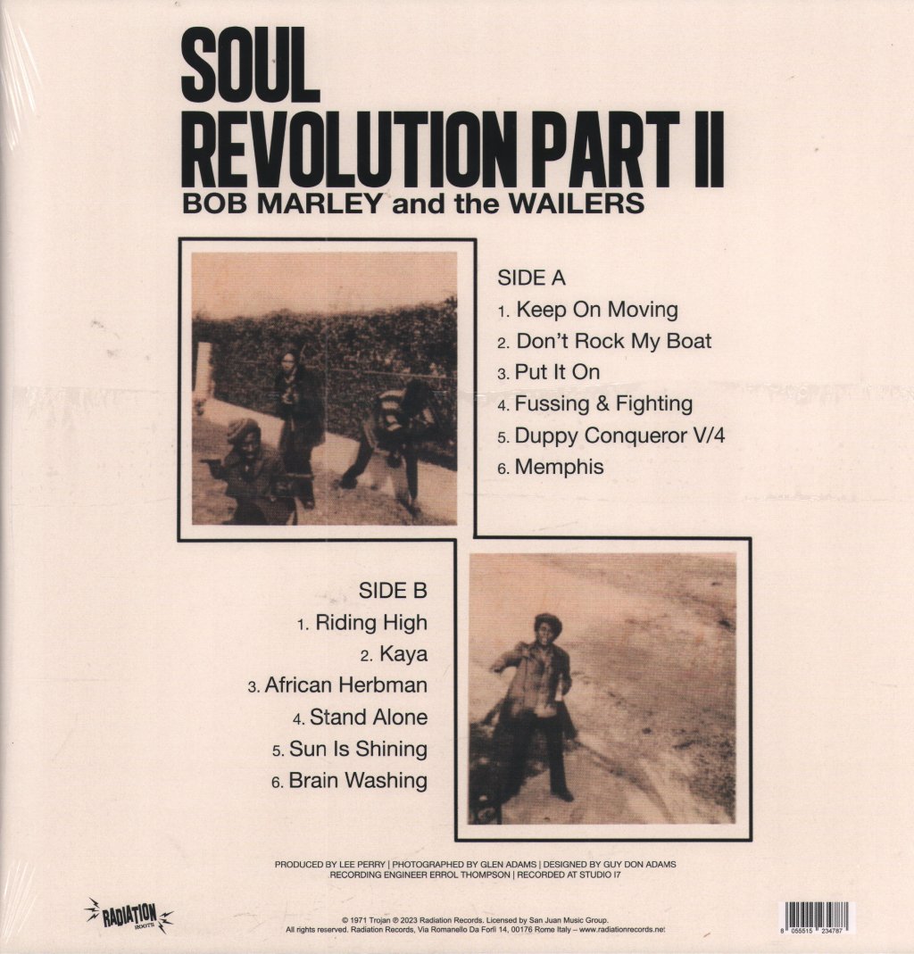 Bob Marley & The Wailers - Soul Revolution Part II - Lp