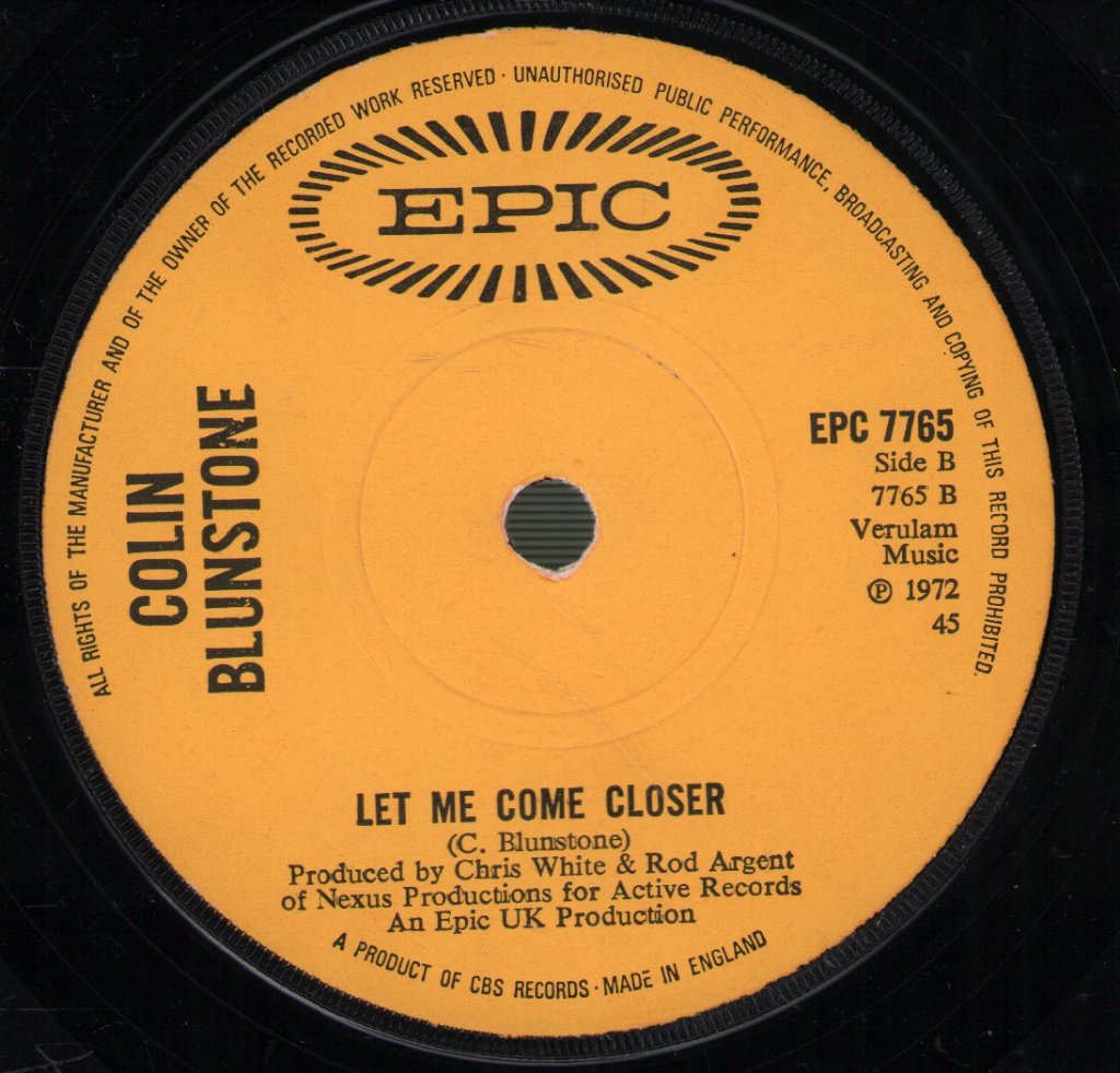 Colin Blunstone - Say You Don't Mind - 7 Inch