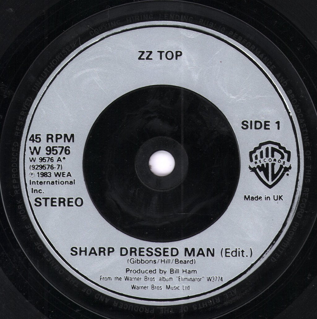 ZZ Top - Sharp Dressed Man - 7 Inch