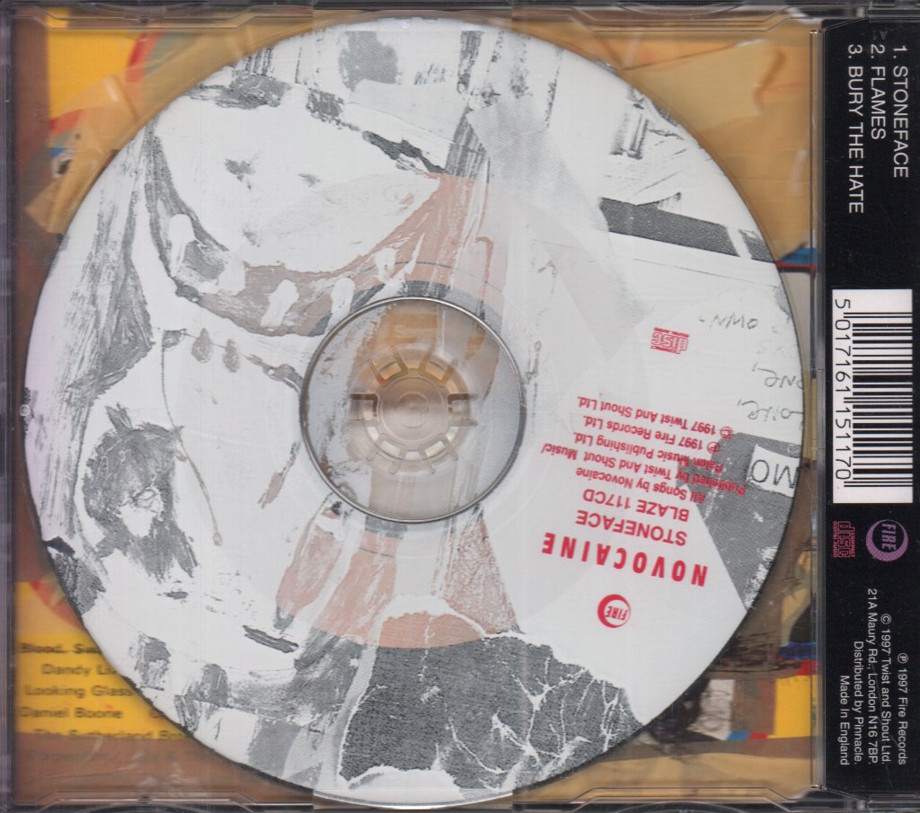 Novocaine - Stoneface - Cd