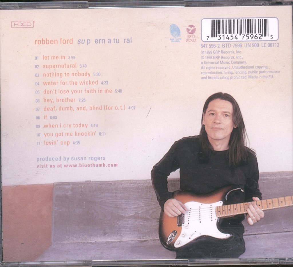 Robben Ford - Supernatural - Cd