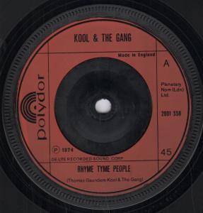 Kool And The Gang - Rhyme Tyme People - 7 Inch